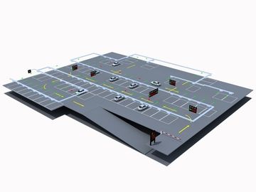 Magnetico sensore intelligente parcheggio auto Guidance System per interni, aeroporti e Alberghi
