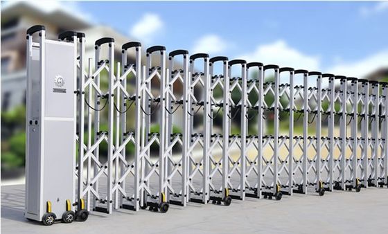 Portone ritrattabile elettrico residenziale con il motore di CC