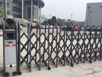 Acciaio inossidabile del portone ritrattabile elettrico della fabbrica di sicurezza con telecomando senza fili
