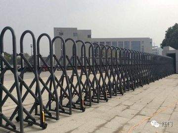 Sicurezza ritrattabile elettrica del portone della lega di alluminio per l'entrata principale della fabbrica