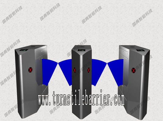 Cancelli girevoli pedonali elettronici telecomandati del portone RFID della barriera della falda