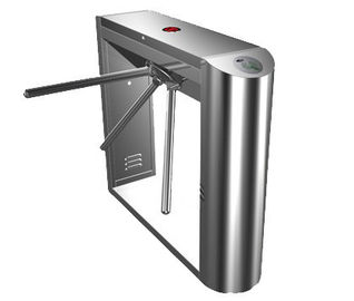 Doppia direzione barre inox treppiede tornello Gate per museo, biblioteca, separavano
