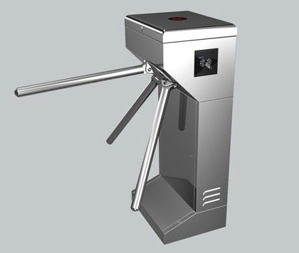 Tempo di presenza / pedaggio 0.2S acciaio inox ID Card treppiede tornello Gate per Musem