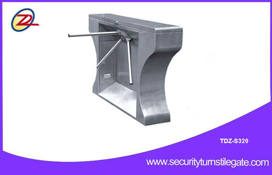Portone del cancello girevole del treppiede dell'acciaio inossidabile RFID/del TCP/IP con il sistema ettichettante per scenico