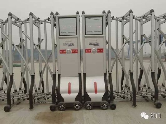 Il portone piegante automatico non cingolato di alluminio con l'auto allinea il motore