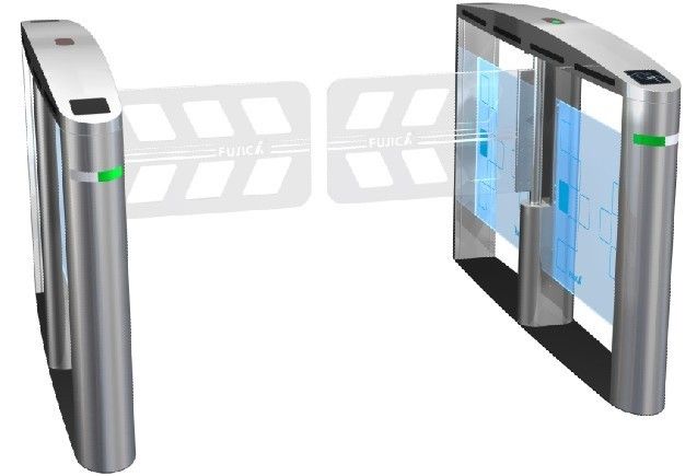 Portone d'acciaio della barriera dell'oscillazione intelligente automatica per dell'interno ed all'aperto